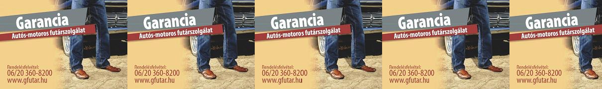 Garancia Non-Stop Auts-Motoros Futrszolglat